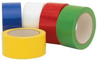 BOPP Film Coloured Tapes, for Goods Packaging, Packaging Type : Corrugated Box