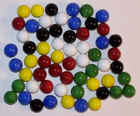 Round Plastic Chinese Checker Balls, for Games, Playing, Pattern : Plain