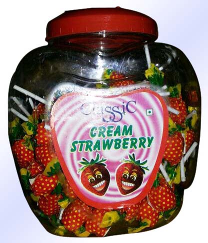 Strawberry Flavour Lollipop