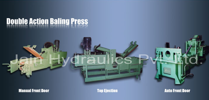 Double Action Baling Press