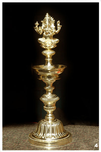 Brass Yega Deepam