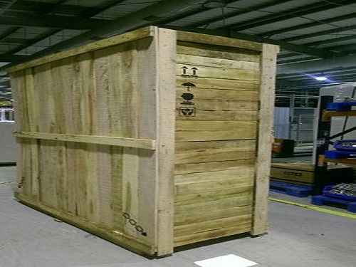 Fumigated boxes