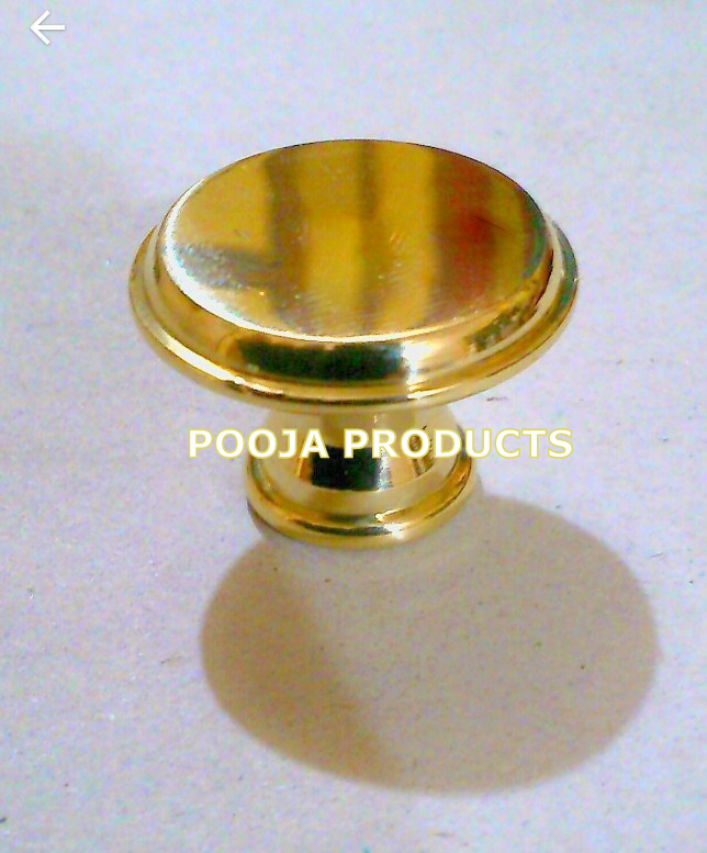 Golden Brass Knobs, Color : Gold