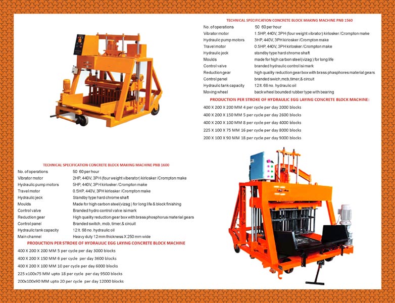 Concrete Block Making Machine