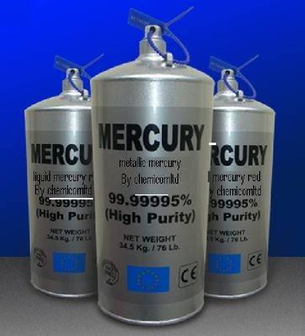 Prime Silver Metallic Mercury 99.999%