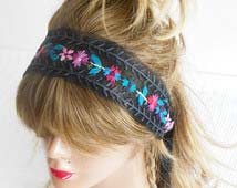 Embroidered Hair Bands