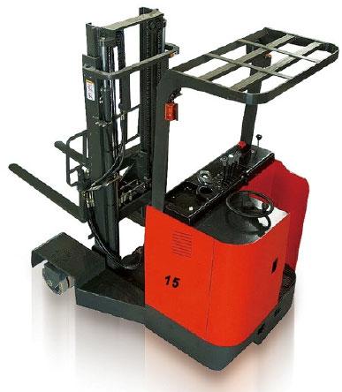 4 Direction Electric Reach Forklift Truck