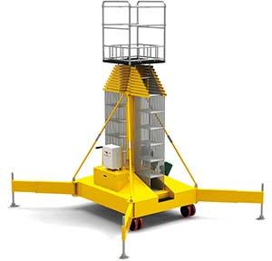 Aluminum aerial work platform, for Industrial