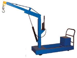 Counterbalanced Hydraulic Floor Crane