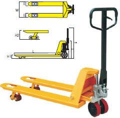 Manual hand pallet truck, for Moving Goods, Industrial, Capacity : 1-3tons