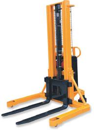 Semi Electric Stacker With Wide Leg, for Industrial