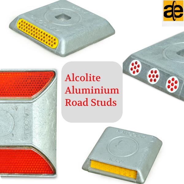 Alcolite Aluminium Road Studs