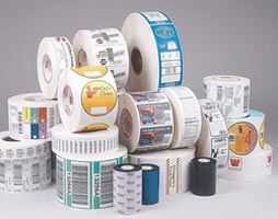 Multi Colour Self Adhesive Labels