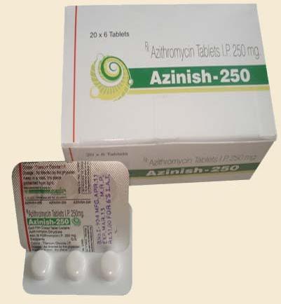 Azinish 250 Tablets