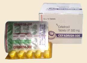 Cefadrish 500 Tablets