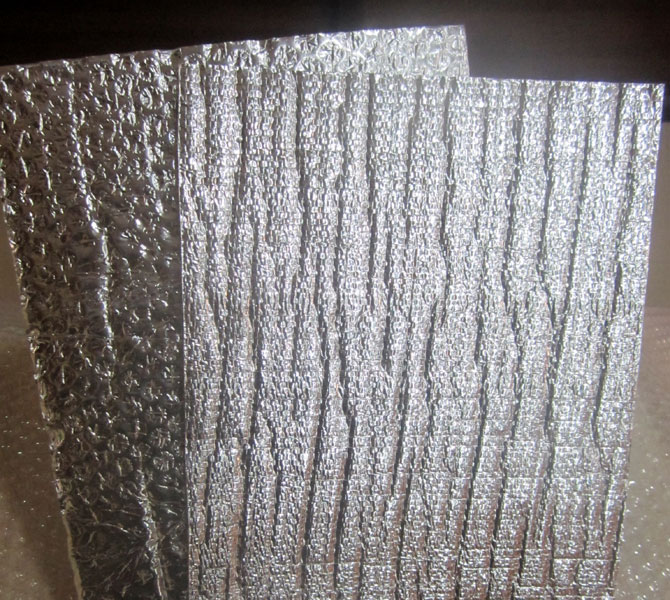Woven Fabric Laminated Aluminium Foil