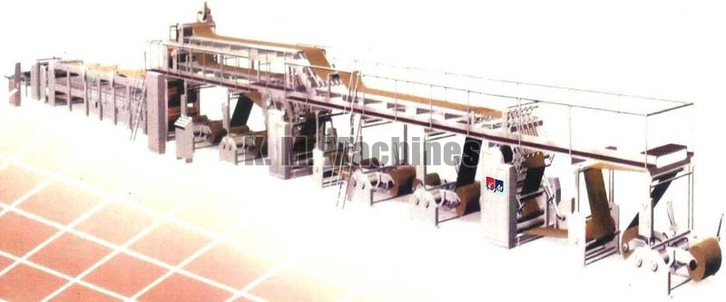 Automatic 5 Ply Paper Corrugated Board Making Plant