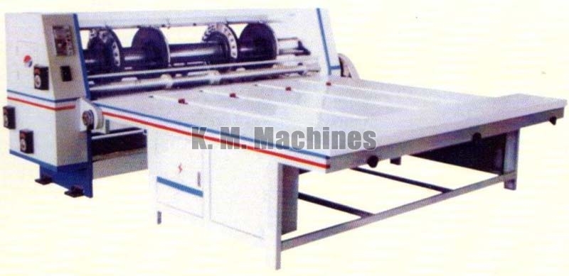 Corrugated Board Creasing, Slitting, Slotting & Corner Cutting Machine
