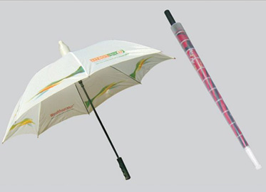 Plastic umbrellas