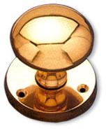 Brass Mortice Knob Sprung Vic.