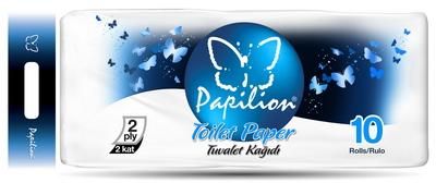 Papilion 10 Rolls Toilet Paper
