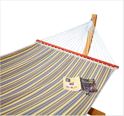 Sunbrella Fabric Hammock-Foster Metallic