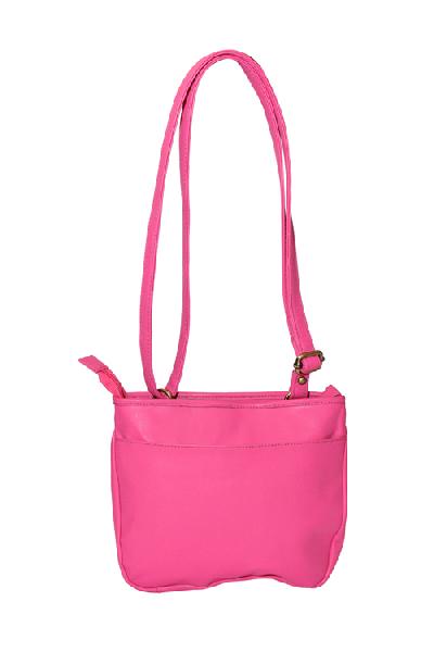 Essart PU Leather Women Sling Bag-71181-Pink