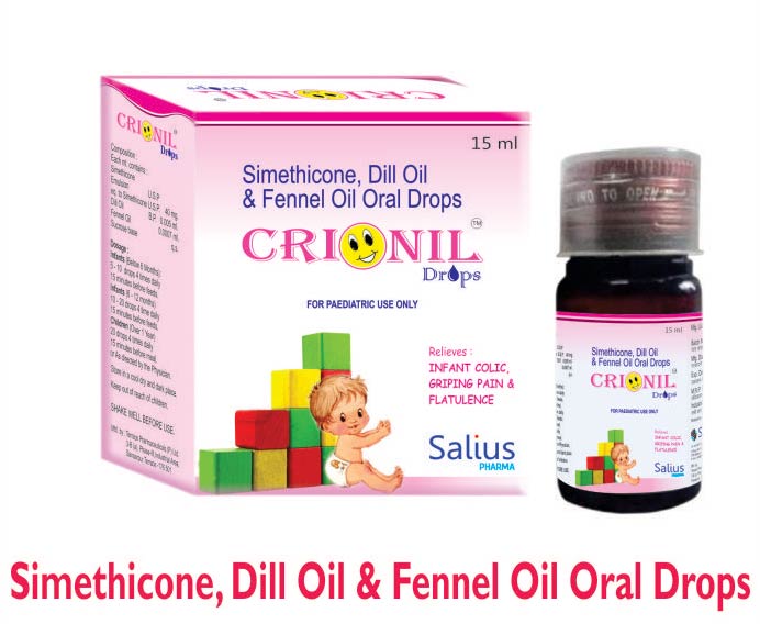 Crionil Drops, Dill Oil, Fennel Oil