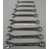 ROLSON 8 PC WHITWORTH COMBINATION WRENCH SET