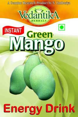 Instant Green Mango Drink Mix