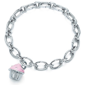 Happy Birthday Cake Cup Cake Pink CZ Candles Charm Bead For Women For Teen 925 Sterling Silver Fits European Bracelet