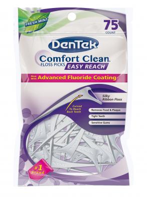 DENTEK COMFORT CLEAN EASY REACH FLOSS PICKS