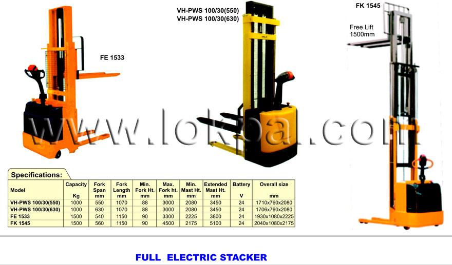 Full Electric Stacker