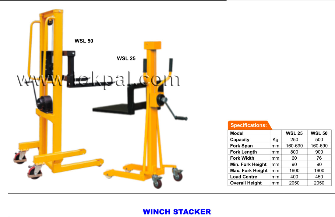 Winch Stacker