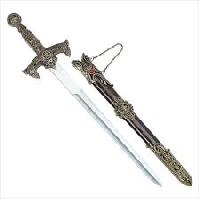 Decorated swords