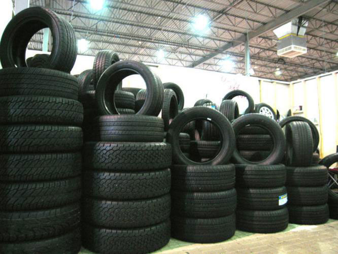 Used Automobile Tyre