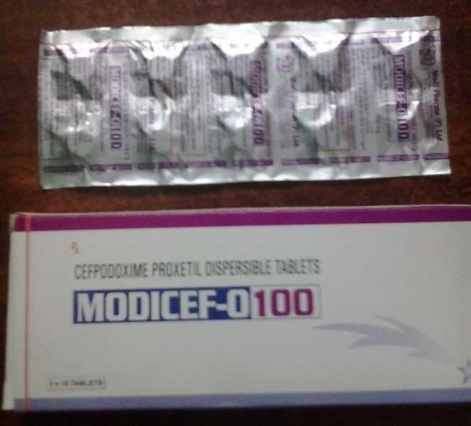 Modicef O 100 Tablets
