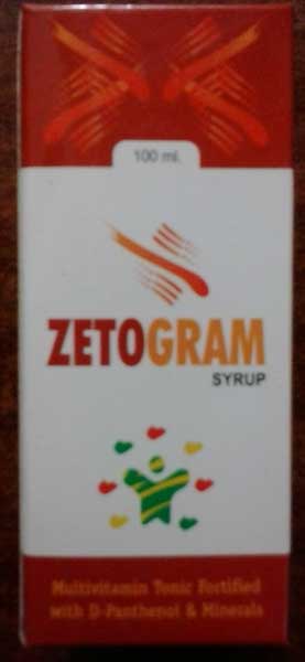 Zetogram syrup