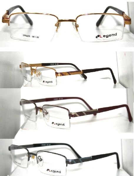 Metal Plain Cruze Legend Spectacle Frames, Size : 12x10inch, 18x16inch