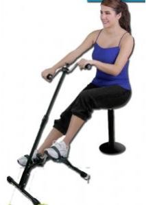 Connectwide Plastic Metal Total Body Exerciser With Adjustable Height Cum Cardio Cycle