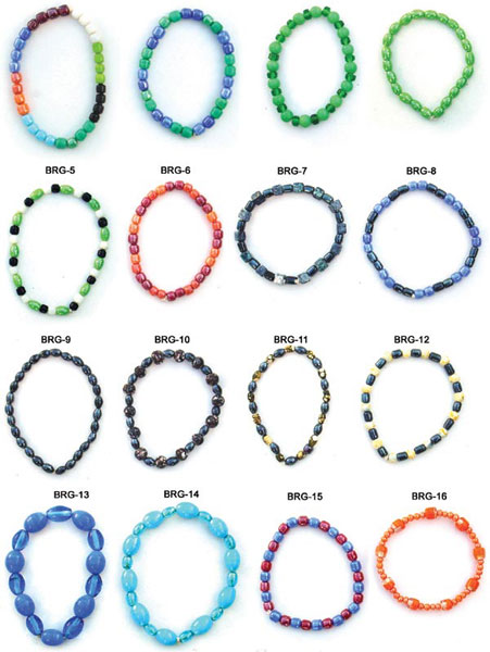 Glass Beaded Bracelets