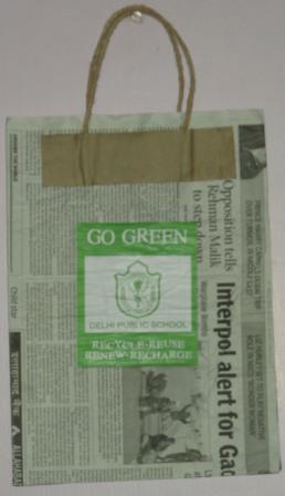Recycled Newspaper Bags by dolly creations, Recycled Newspaper Bags from  Howrah