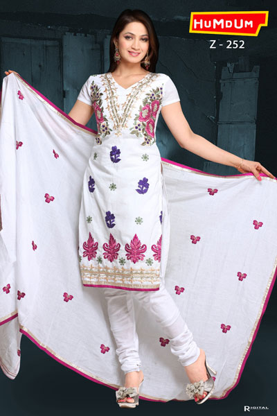 Vishwam Fabrics Cotton Embroidered Suits