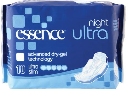 Essence Ultra Night Sanitary Napkins