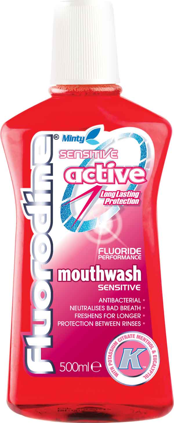 Fluorodine Sensitive Active Mouthwash