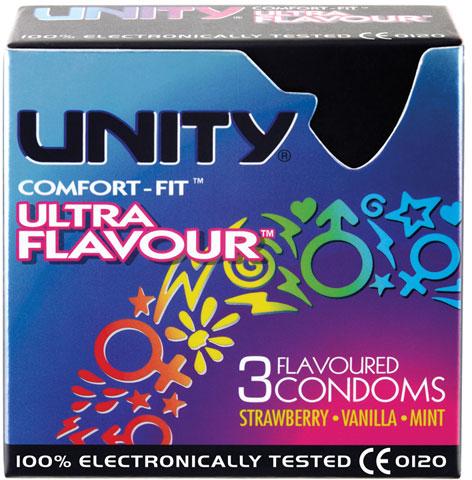Unity Comfort Fit Ultra Flavour Condom