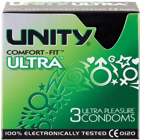 Unity Comfort Fit Ultra Condoms