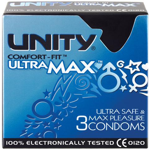 Unity Comfort Fit Ultra Max Condoms