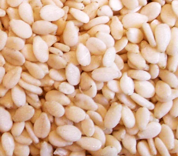 white sesame seeds