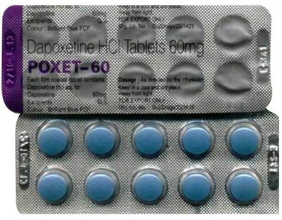 Poxet 60mg or Dapoxtine 60mg